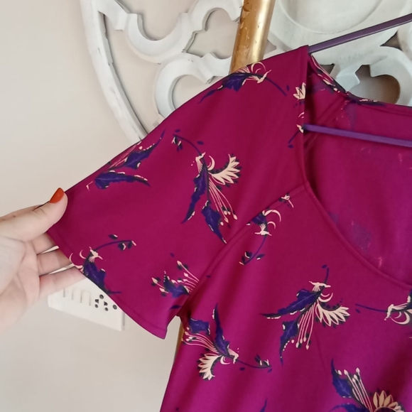 ๐๐๐ Phoenix Deep Purple Top - Picture 4 of 13